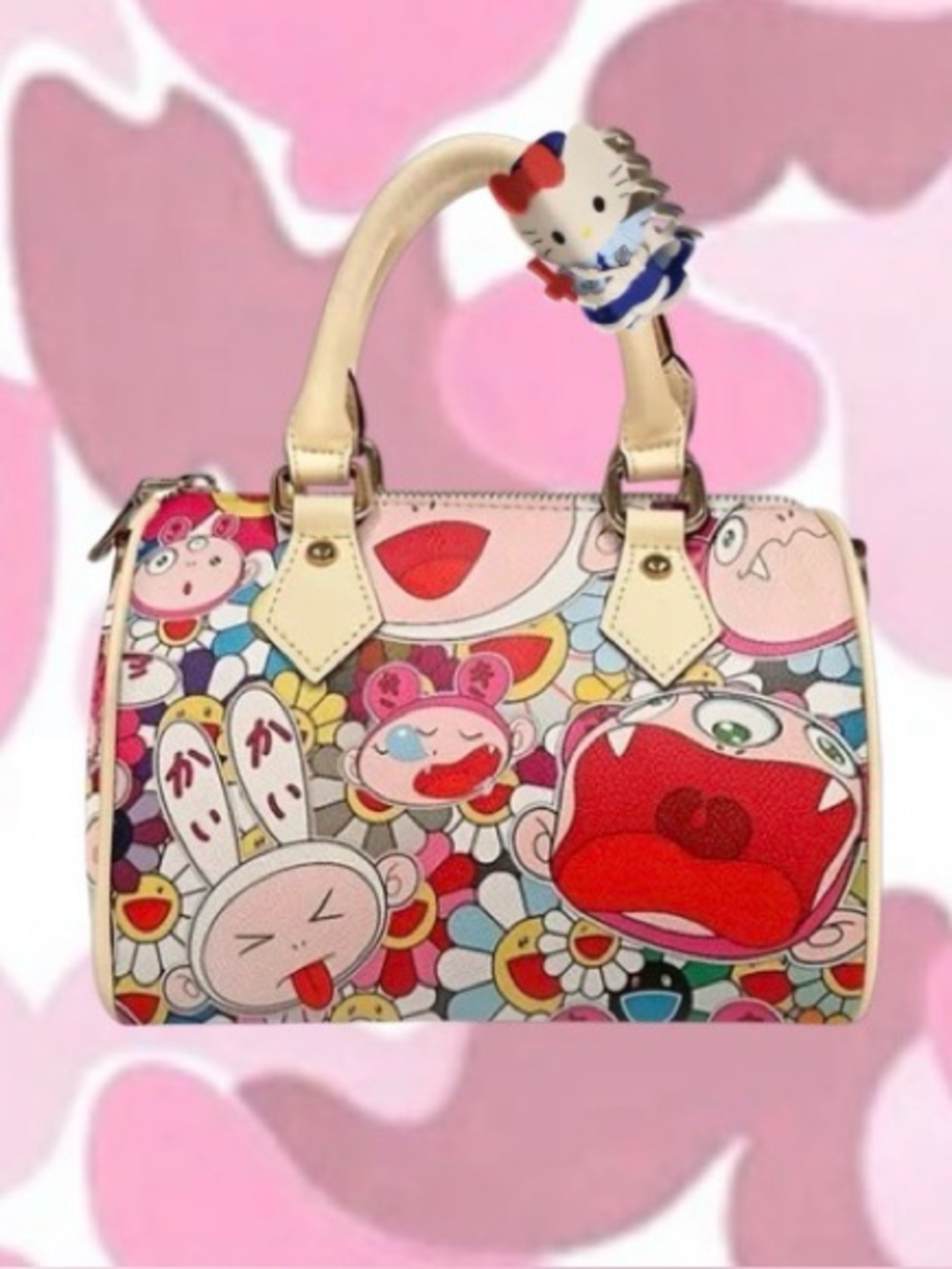 TM x HK MULTICOLORED KAWAII PURSE